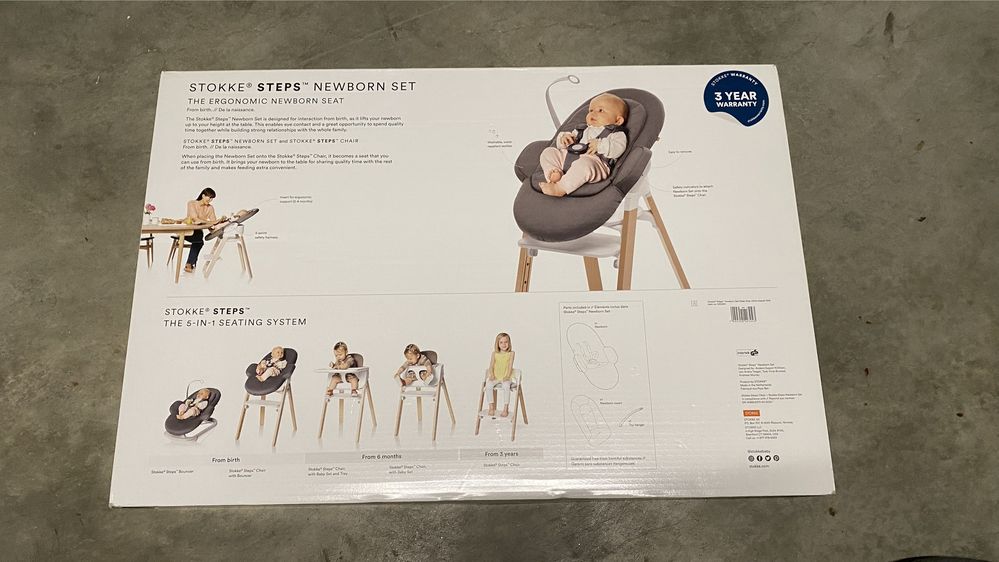 Espreguiçadeira Stokke Steps Newborn set