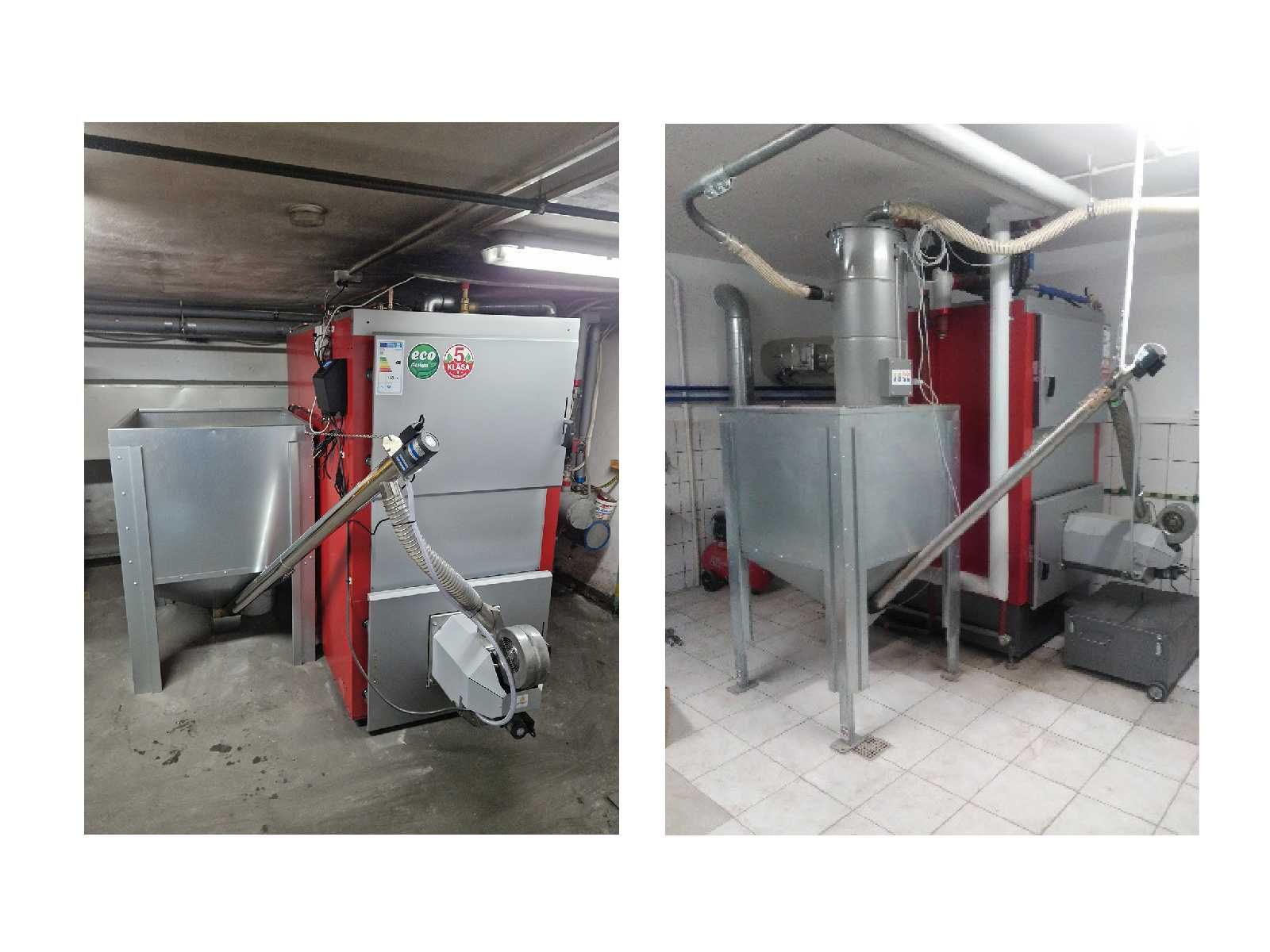 Kocioł EKOPEL na pellet z podajnikiem 200kW piec z dotacją  ECODESIGN