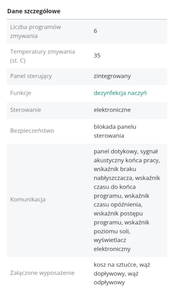 Zmywarka wolnostojaca Klarstein