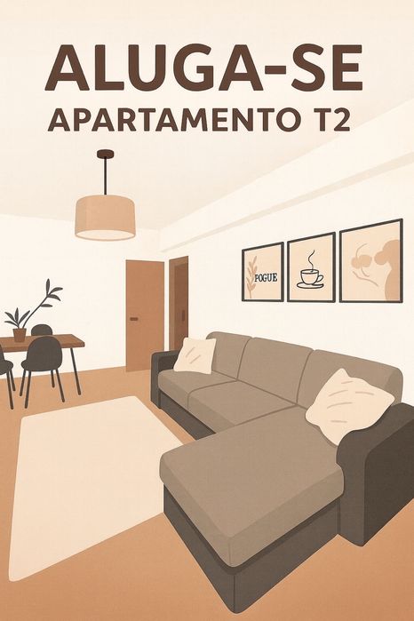Aluga-se apartamento T2 em Faro