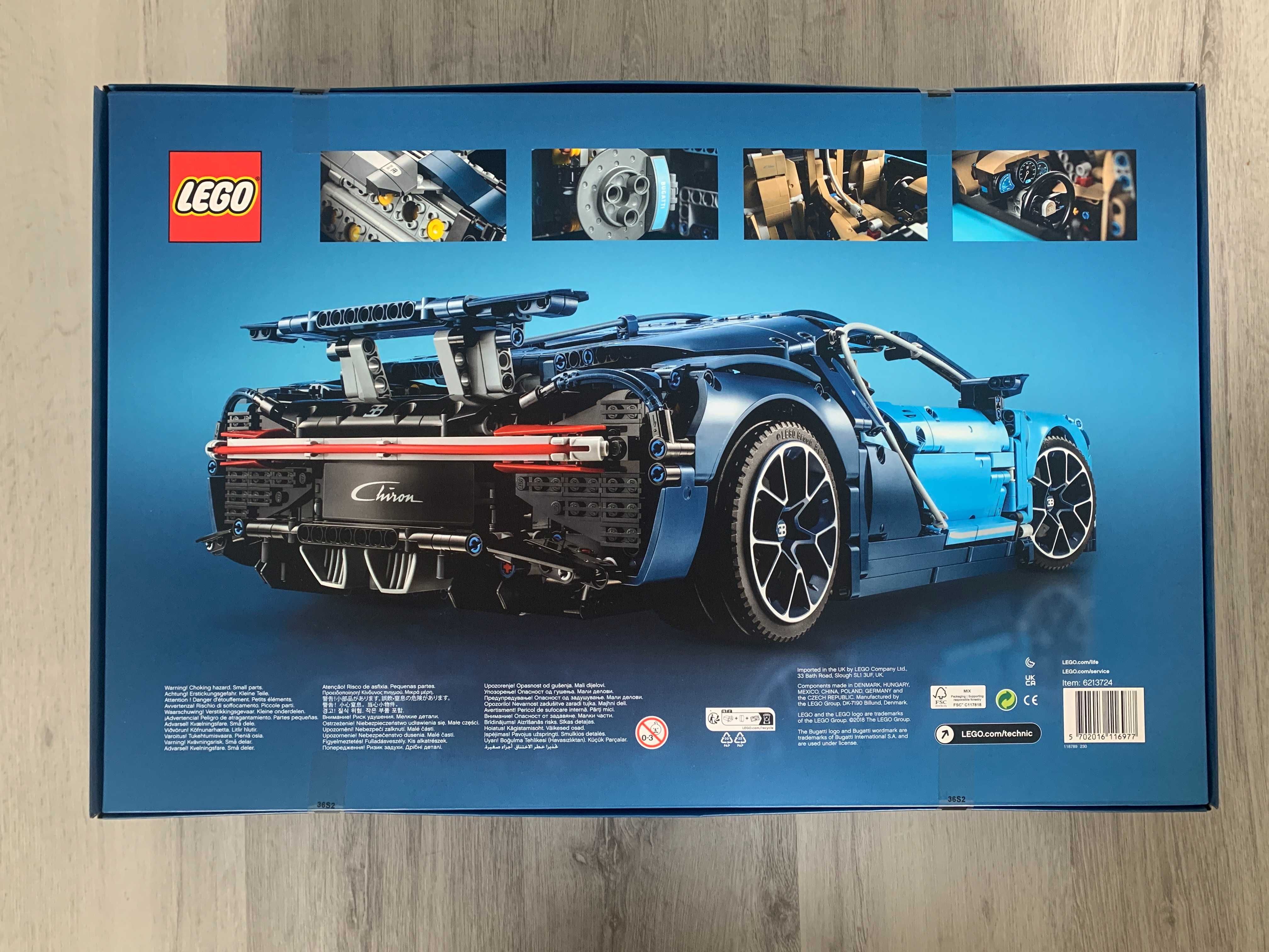 LEGO Technic 42083 Bugatti Chiron nowe idealny stan