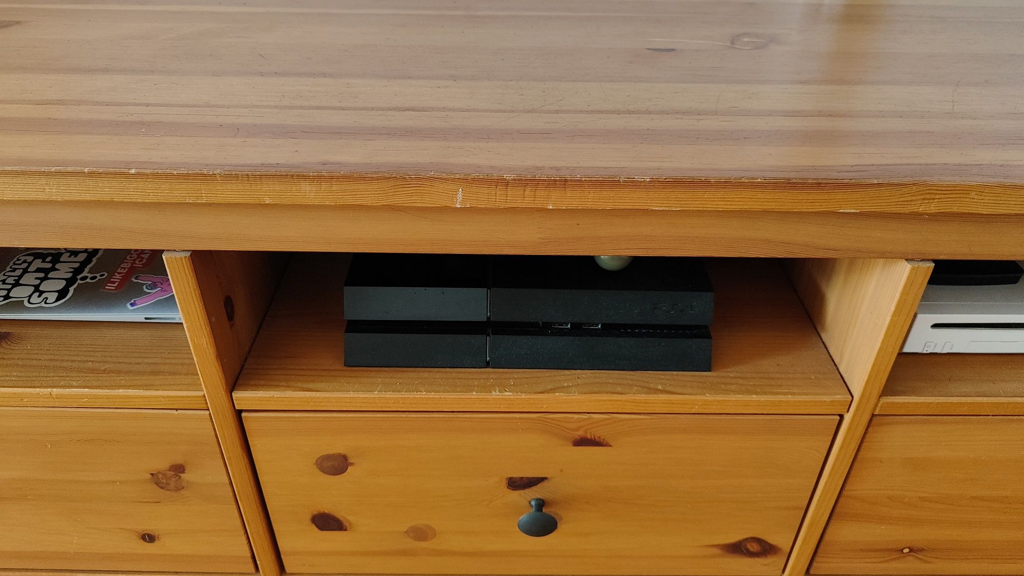 Móvel TV HEMNES castanho