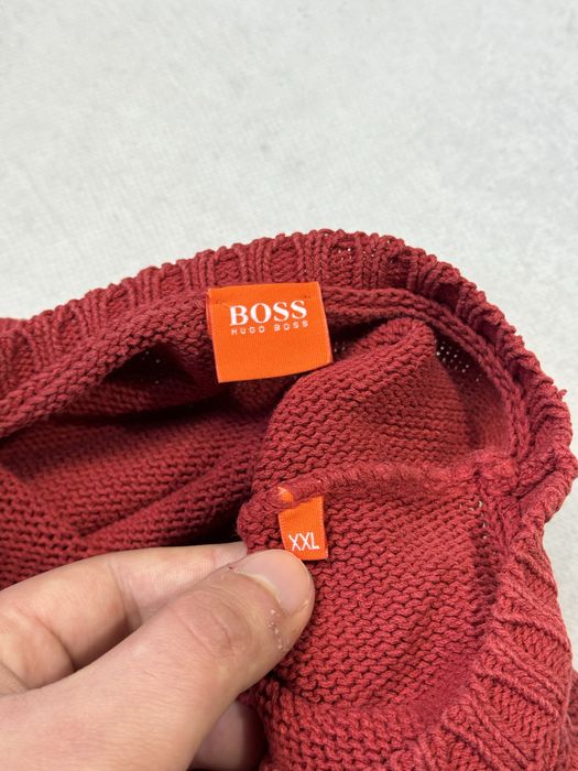 Вязаный свитер Hugo Boss мужской (оригинал)
