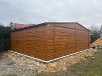 Garaż blaszany 7x6 premium