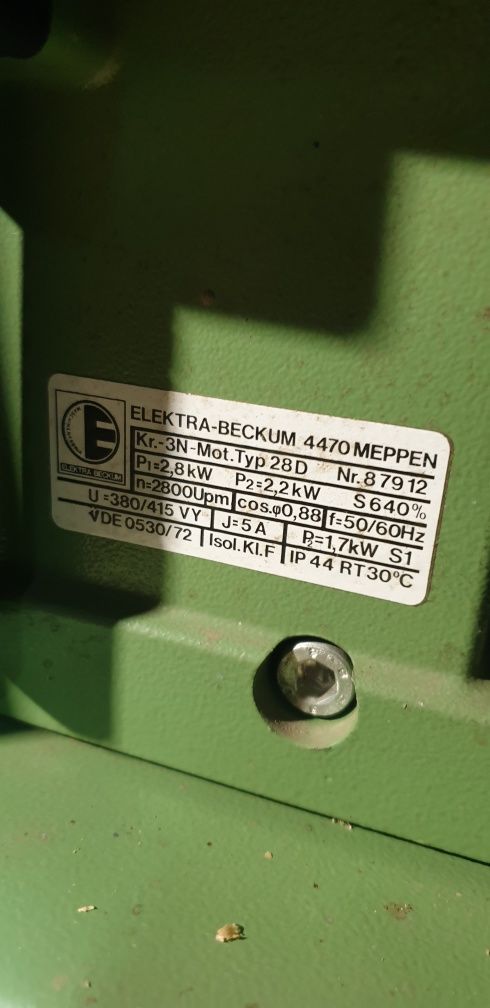 ELECTRA BECKUM HC 260-M heblarka grubościówka strugarka