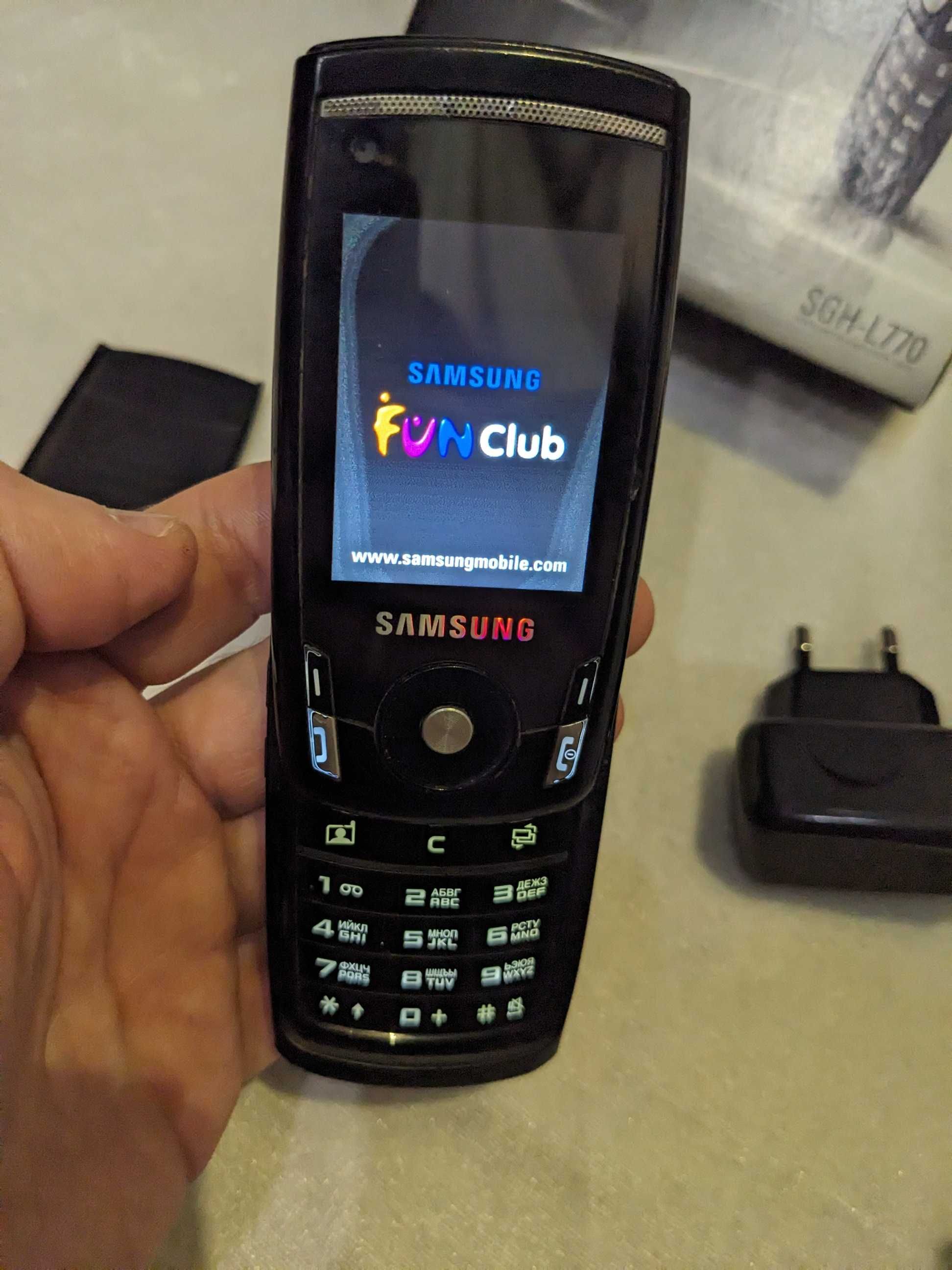 Samsung SGH-L770 ретро слайдер у повному заводському комплекті