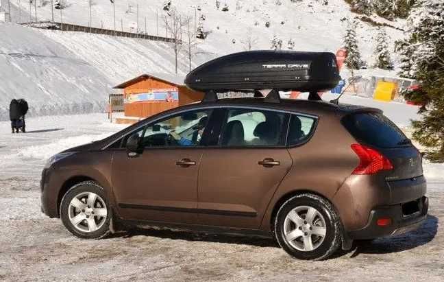 Багажник Terra Drive 440 чорний 175х85х44 см двухсторонній