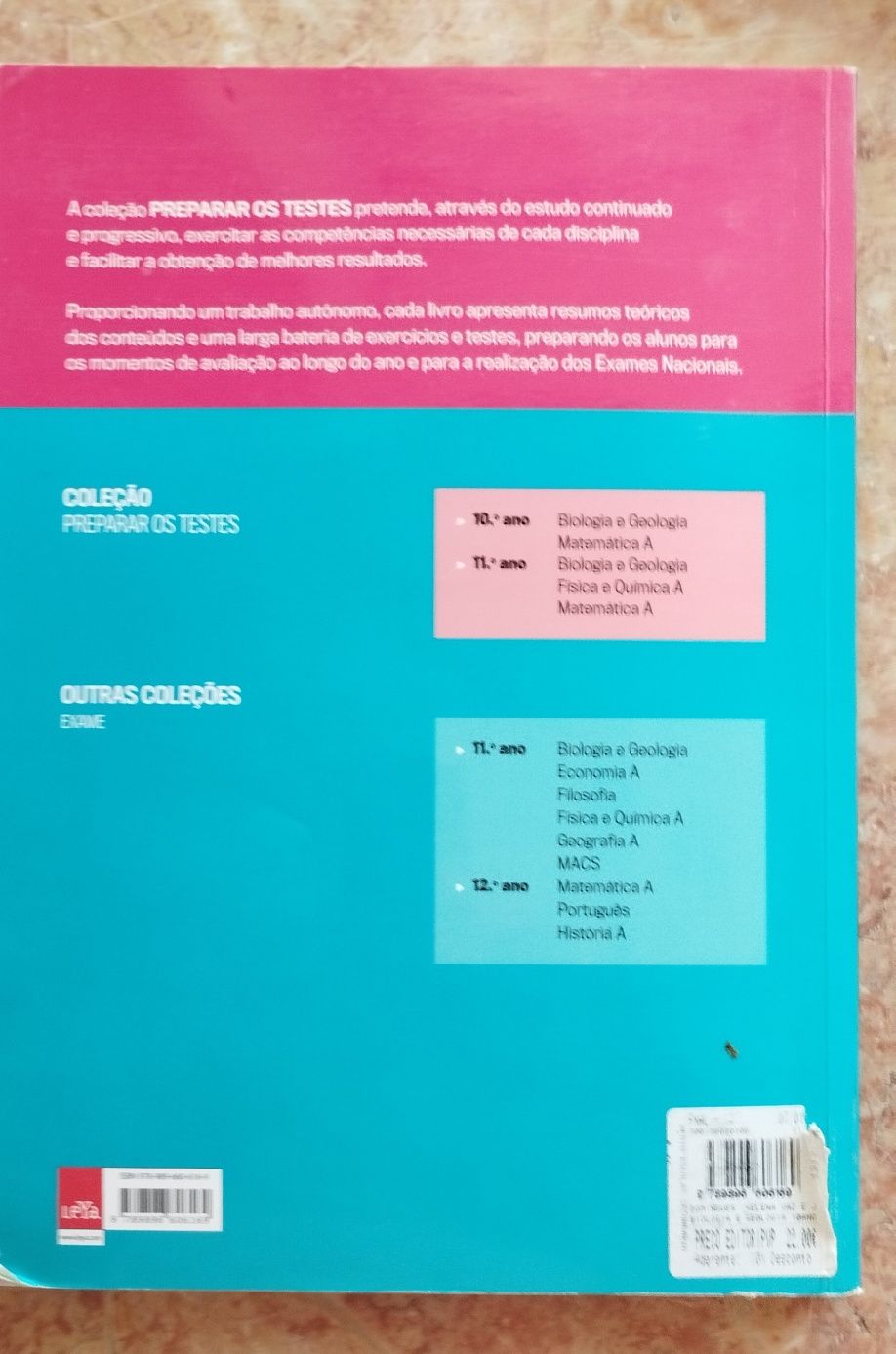Biologia e Geologia, 10° ano. Preparar testes. 2019