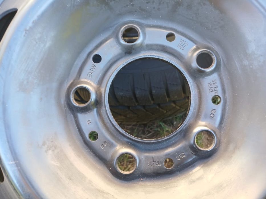 4 диски 6.5 jx15 H2 is 47 BMW з резиною 205/60 R 15