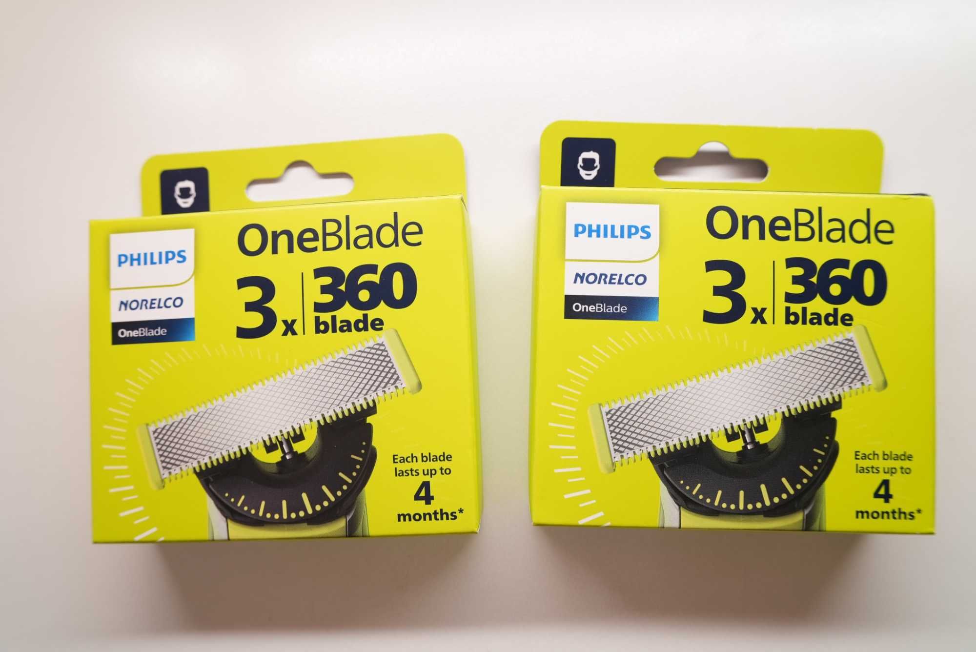 Упаковка сменных лезвий Philips OneBlade 360 (3шт)