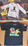 Bluzka, koszulka Pokemon Pikachu 110-116 i roczek Gniewko 1 urodziny,