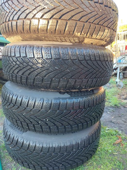 Koła zimowe, opel meriva  5x100 195/65 R15 FALKEN EUROWINTER M+S