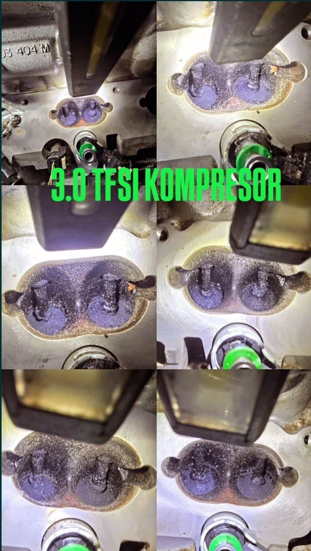 Czyszczenie ukladu dolotowego w silnikach TSI TFSI TDI N54 N55 B58 ITD