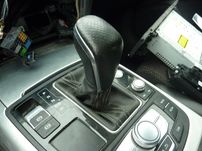 AUDI A6 C7 lift A7 4G S-line gałka zmiany biegów + mieszek skóra EU