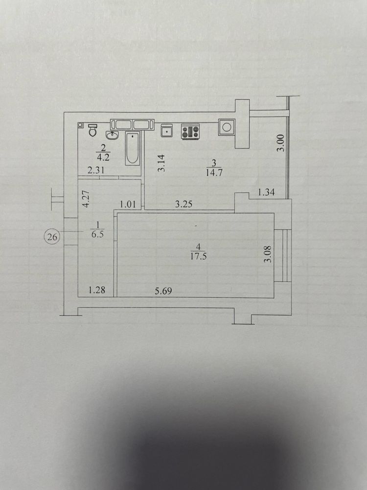 Продам квартиру. ЖК Лісова казка. Власник! 43 кв м