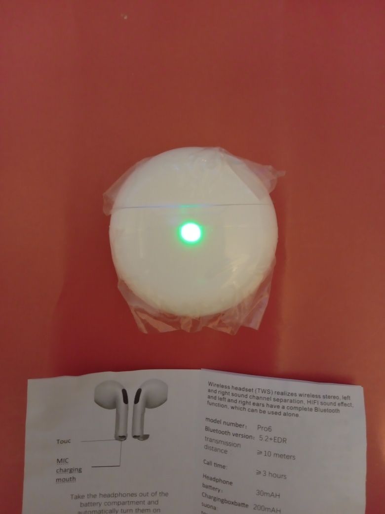 NOWE Bezprzewodowe słuchawki Bluetooth