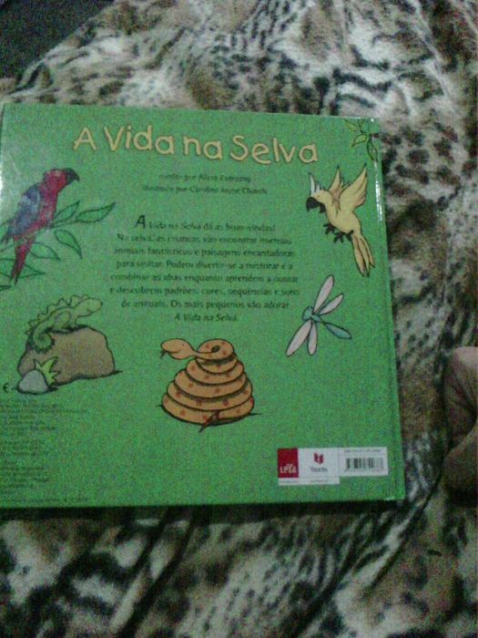 livro a vida da selva -portes ctt grátis