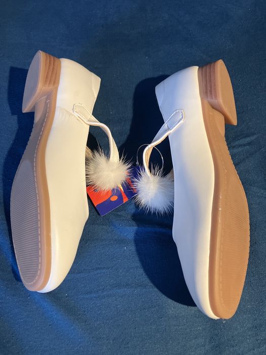 Nowe buty komunijne na jasełka aniołka dziewczece białe rozmiar 37