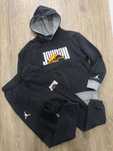 Костюм Jordan sport DNA на флисе штаны кофта худи оверсайз S-M