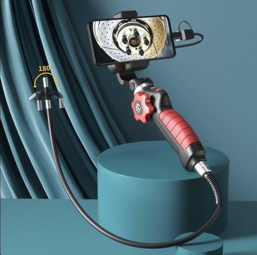 Поворотна камера-ендоскоп