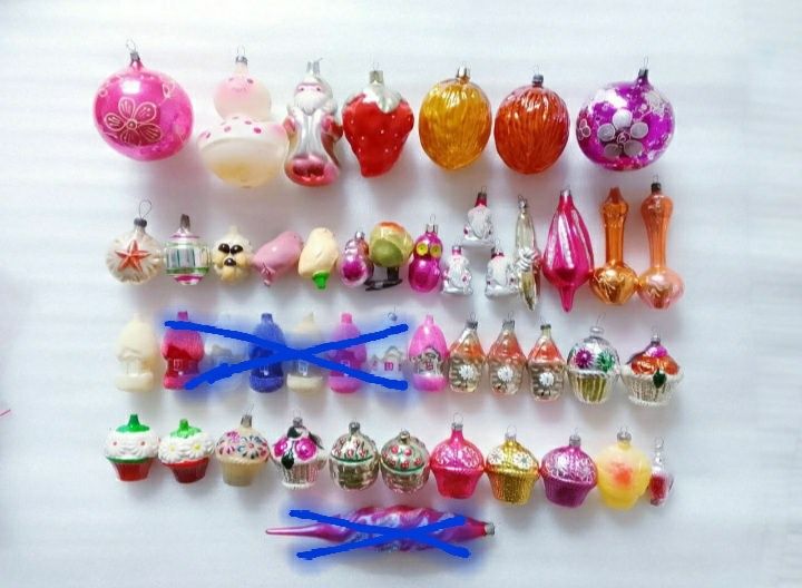 Ёлочные игрушки СССР