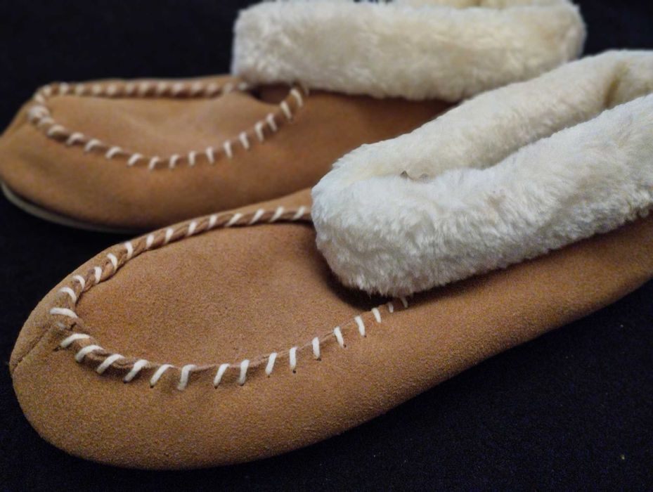 Kapcie bambosze. Bambosze ocieplane kapcie Długość wkładki 30 cm