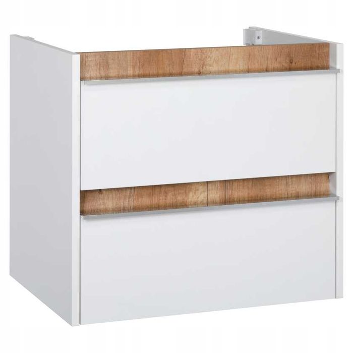 Szafka FENIX 60 cm biała z umywalką ASUS 60