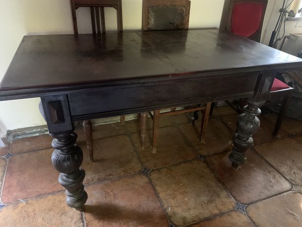 Piękny stary stół antyk