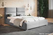 Łóżka Łóżko tapicerowane bed 160x200 180x200 MALAGA kolor stelaż pojem