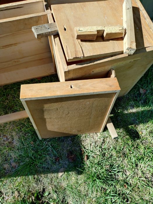 Biurko stare z czasów PRL do naprawy