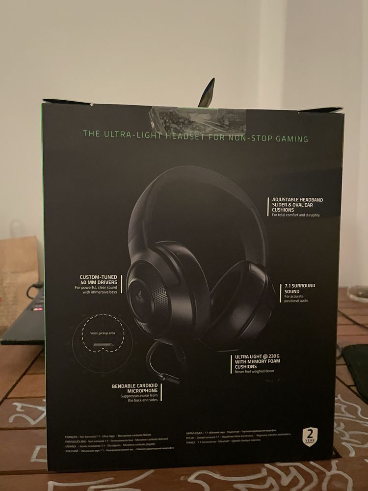 Headset Kraken X Lite