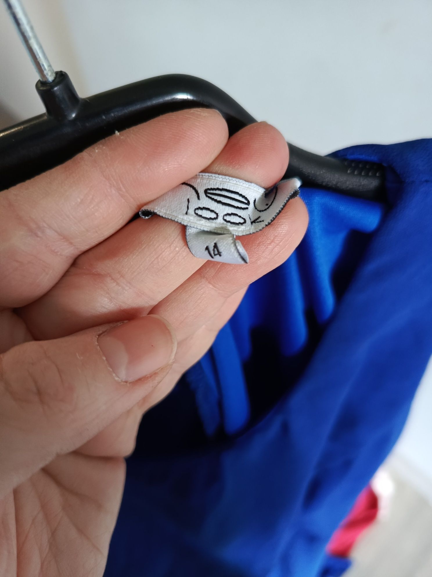 Chabrowa sukienka 38 tiul długi tył+gratis