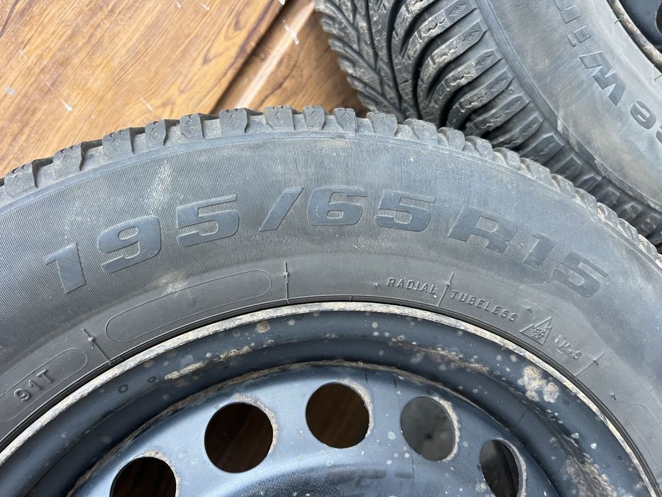 Felgi 5x112 + Opony 195/65 R16 Zimowe 2020 Rok
