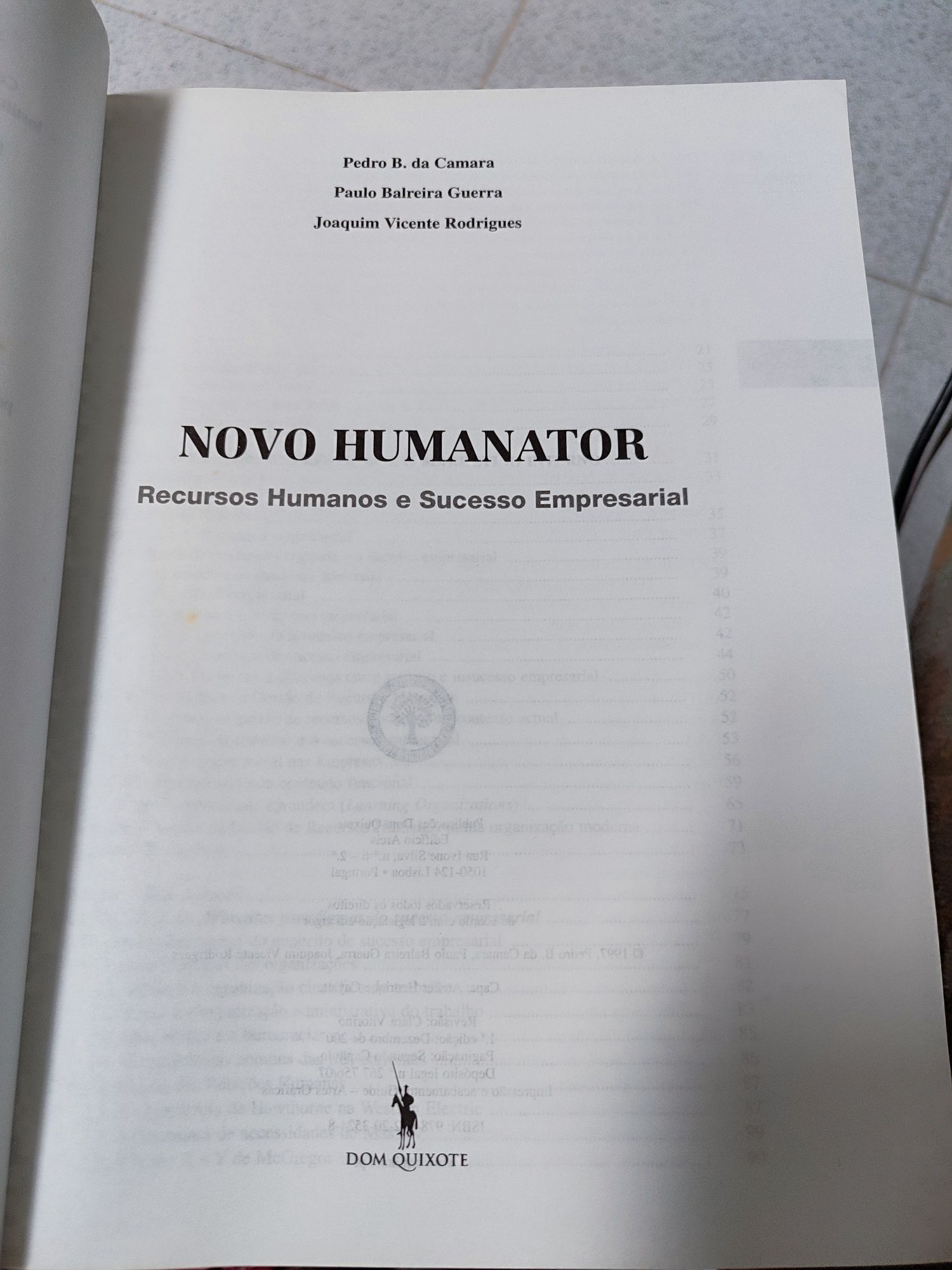 Livro Novo Humanator