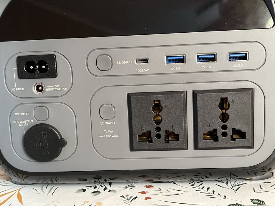 Нова Зарядна станція CTOLITY LiFePo4 600w 345wh Новая Зарядная станция