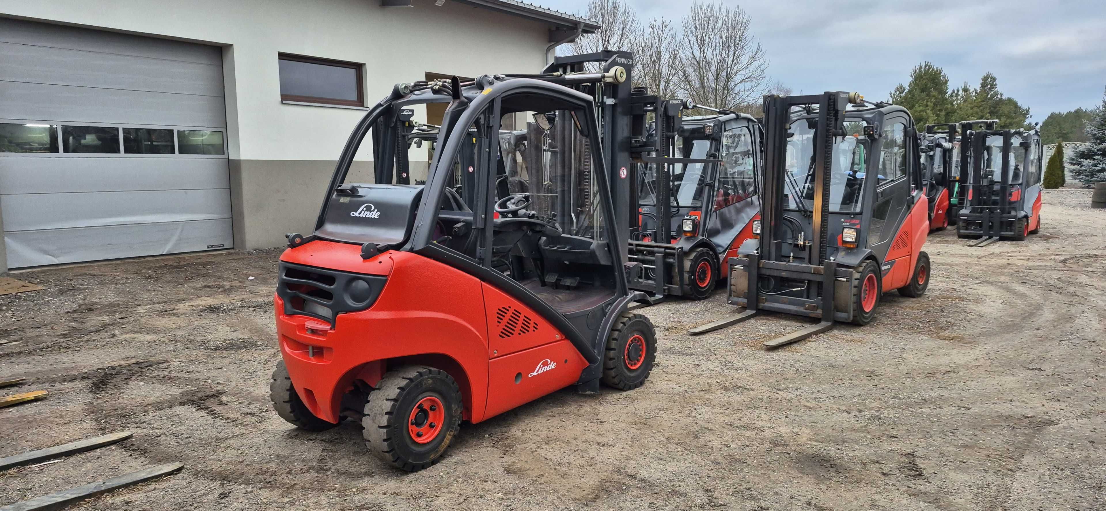 Linde H25T - Triplex 5.50m - Tylko 4300 mth - 4 sekcje - Super Stan.