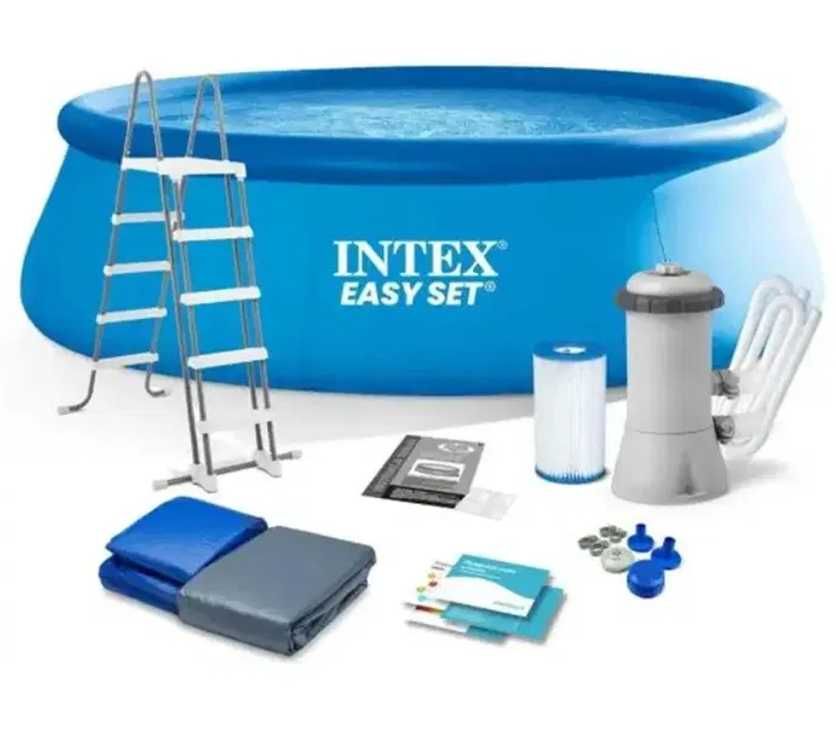 Каркасні і надувні басейни. Бассейны Avenli и Intex для дачи и дома.