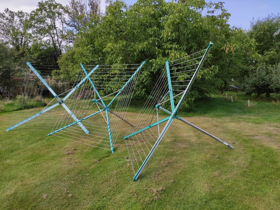 Suszarka ogrodowa składana zielona Leifheit