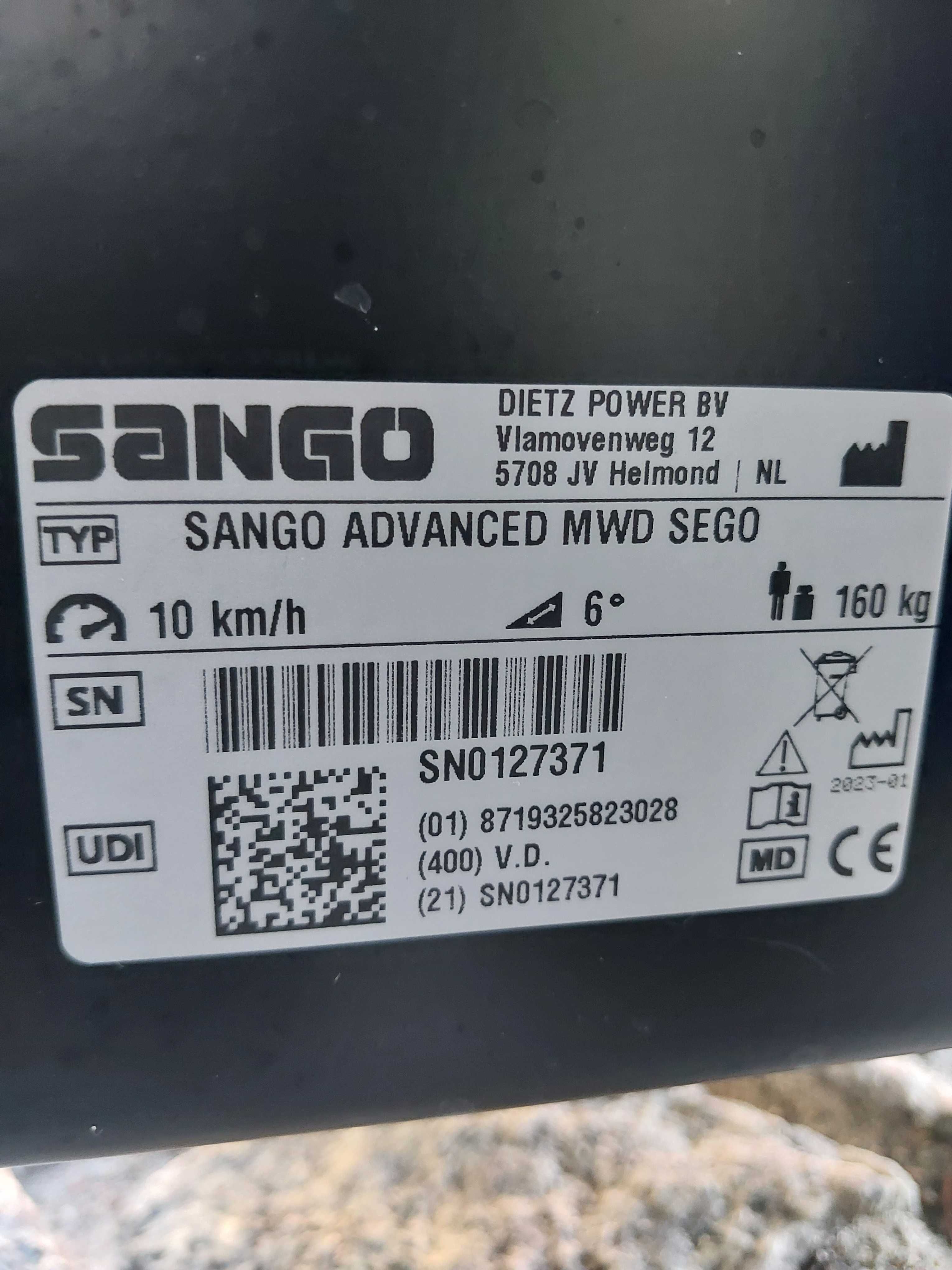 wózek inwalidzki elektryczny Dietz Sango M Adeenced 2023r, jak Nowy
