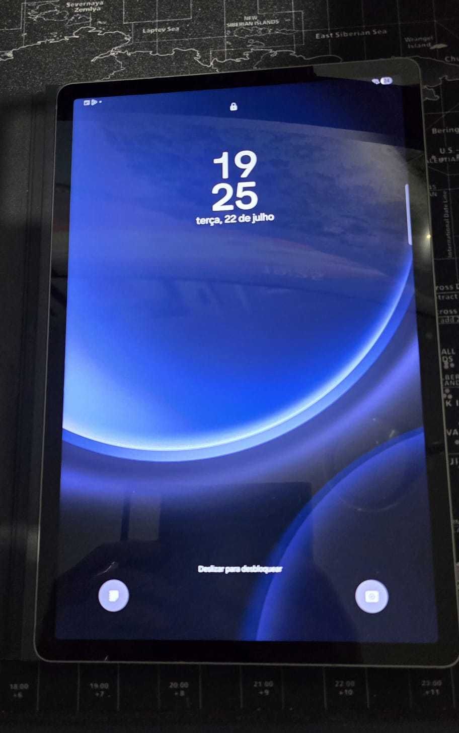 Samsung galaxy tab s9 fe+ 8gb 128gb graphite) + Capa original Samsung