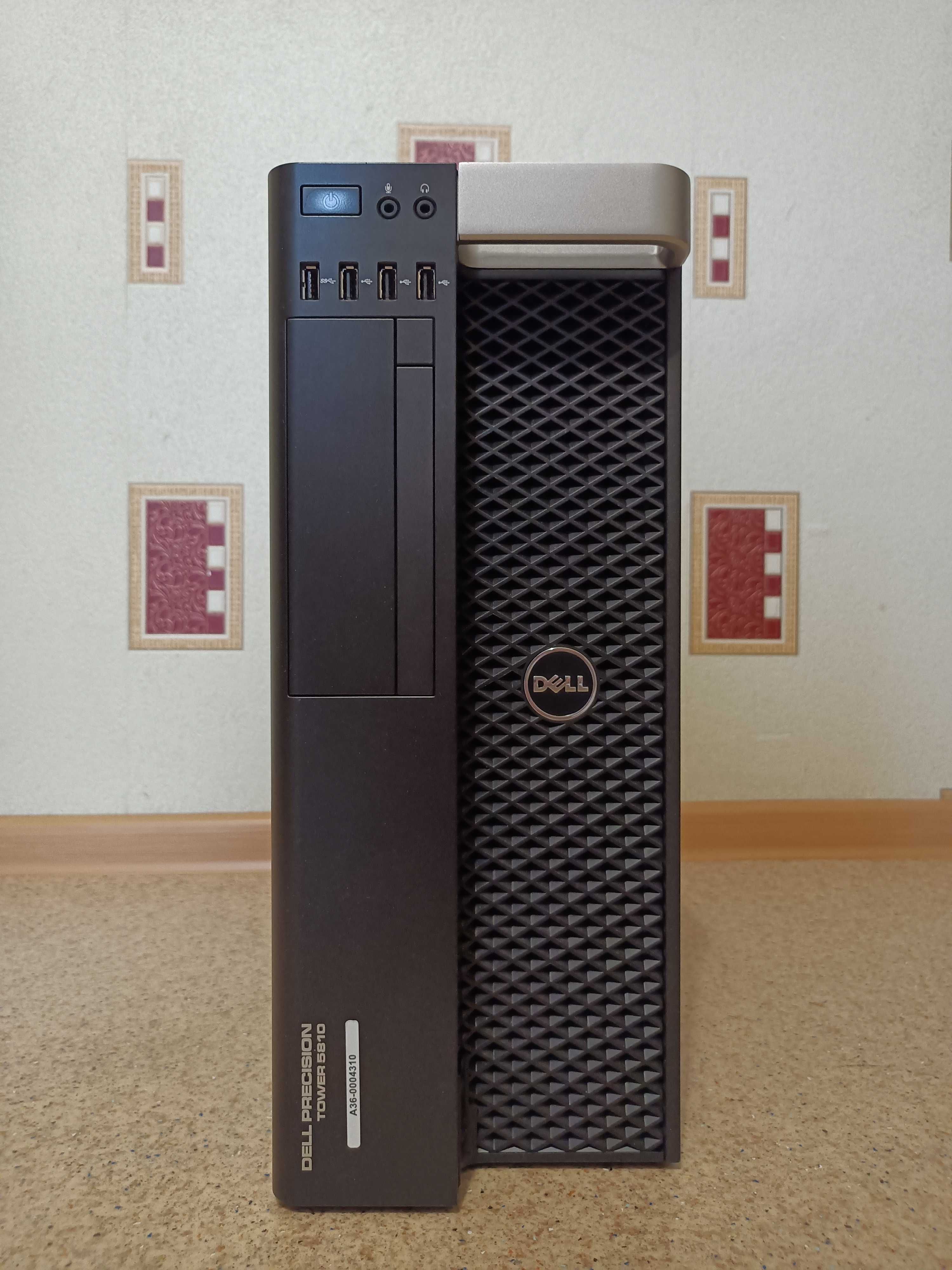 Dell Precision Tower 5810 (T5810) E5-1620 v4/16Gb/безSSD/R5-430-2Gb