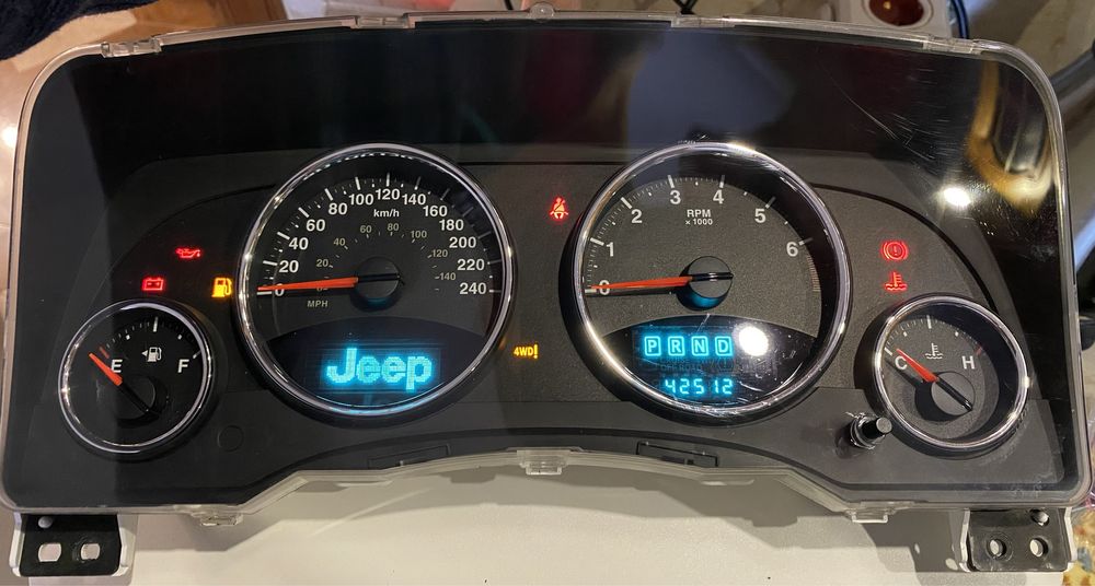 Панель приладів EVIC Jeep Compass Patriot MK