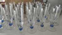 24 flutes com pormenor azul