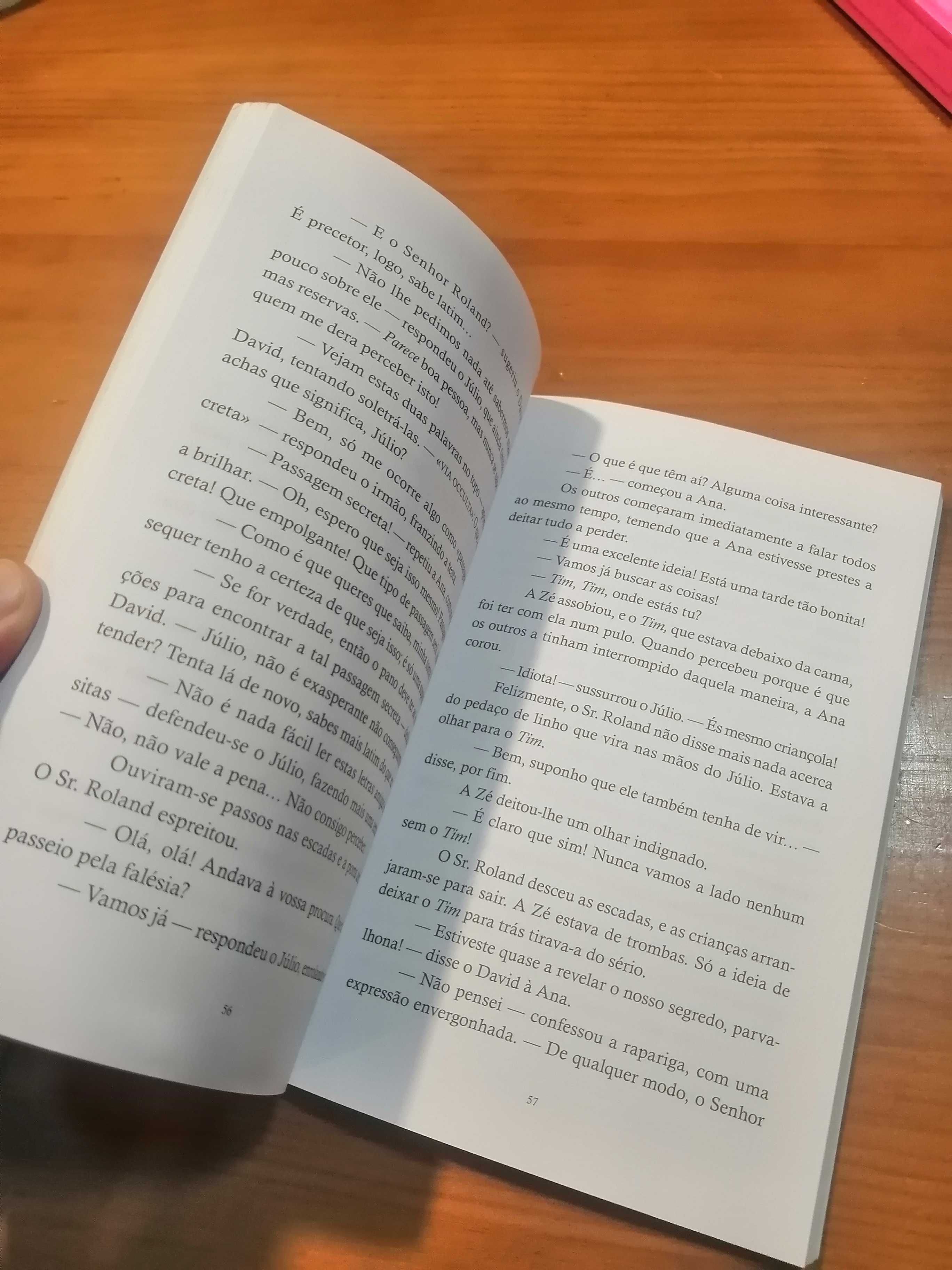 Livros da coleção "Os Cinco"