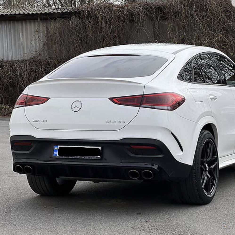 Диффузор заднего бампер Mercedes Benz GLE 53 GLE63 AMG C167 V167 Coupe