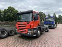 SCANIA P230 3,6 m rozstaw Rama do zabudowy 2012 E5 Asenizacyjny