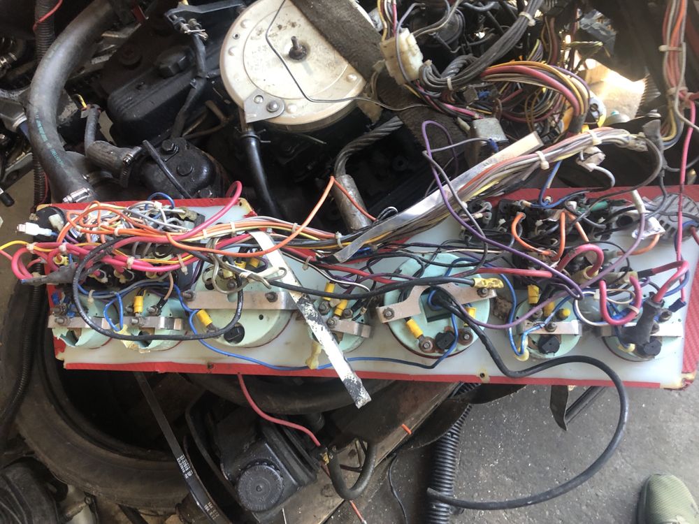 Mercruiser zegary + instalacja elektryczna