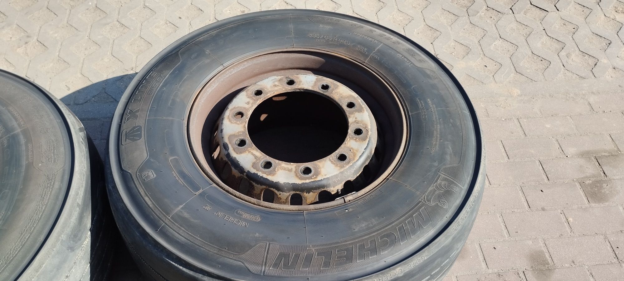 Michelin 385/65R22.5, Przód, 10mm, koła, 385/65/22.5, Wysyłka