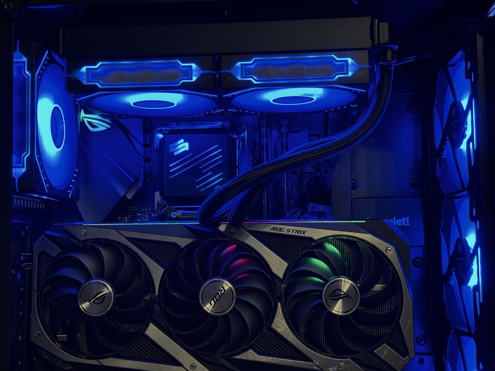 Mocny! Komputer RTX/Ryzen 7/Asus ROG/AIO/750w/SSD/DDR4