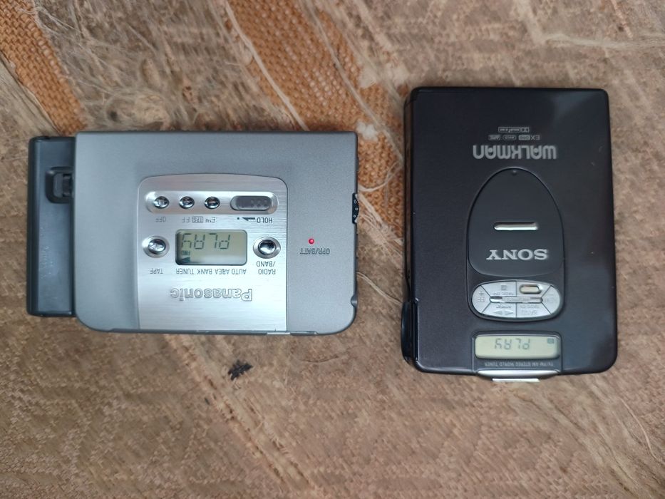 Касетний плеєр panasonic rq-sx22v, sony walkman wm-fx1,aiwa px380